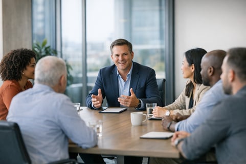Focus Group Discussion with HighTech Setup and Natural Lighting